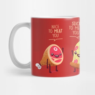 Nice to Meat You Mug